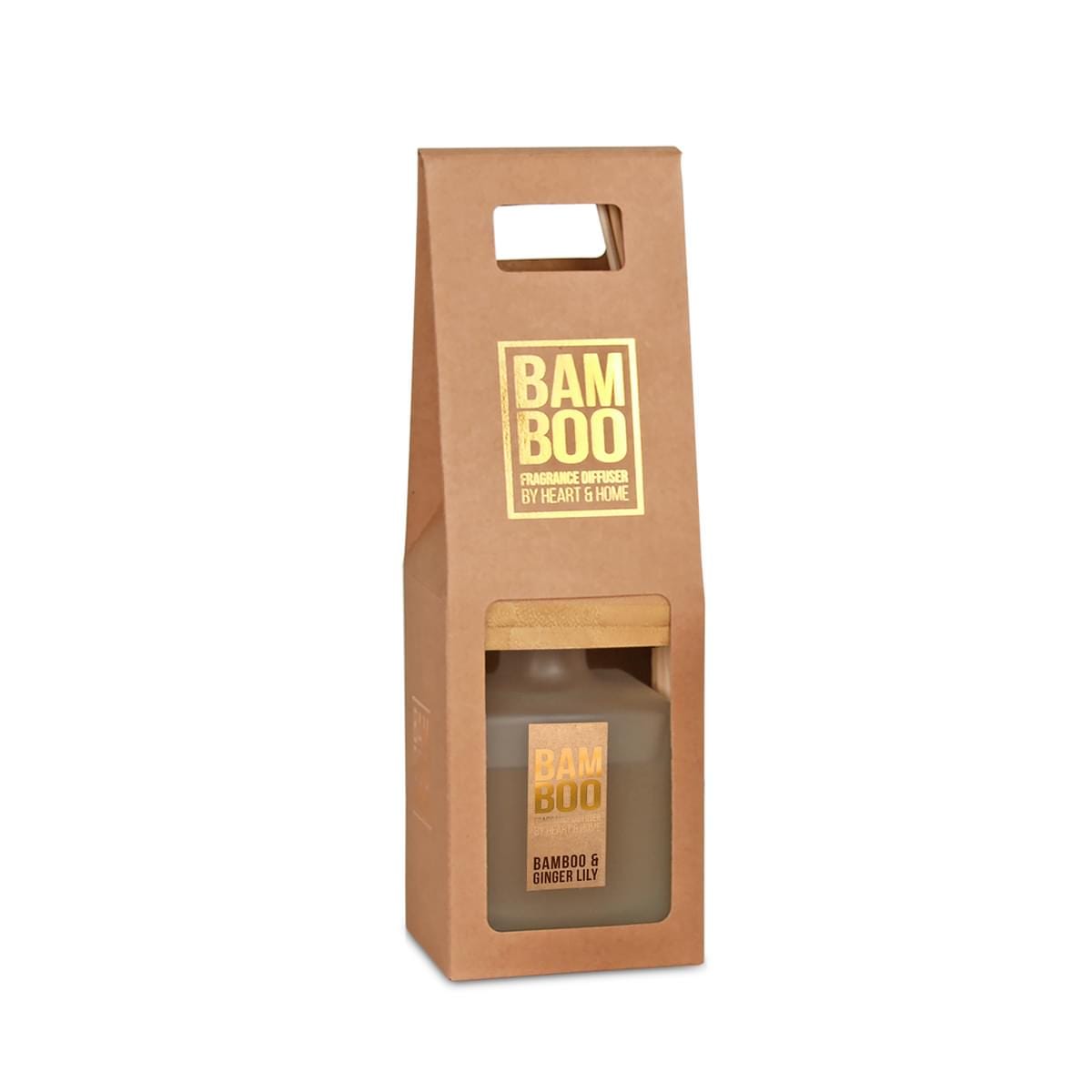 Bamboo & Ginger Lily Fragrance Diffuser -140ml - Up to 16 Weeks of Fragrance