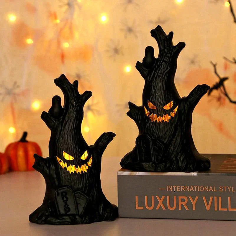 Halloween Ghost Tree Lights Ornaments-3
