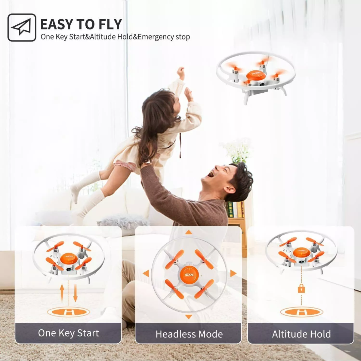 4DRC V5 Kids and Beginners Mini RC Drone V5 RC Quadcopter