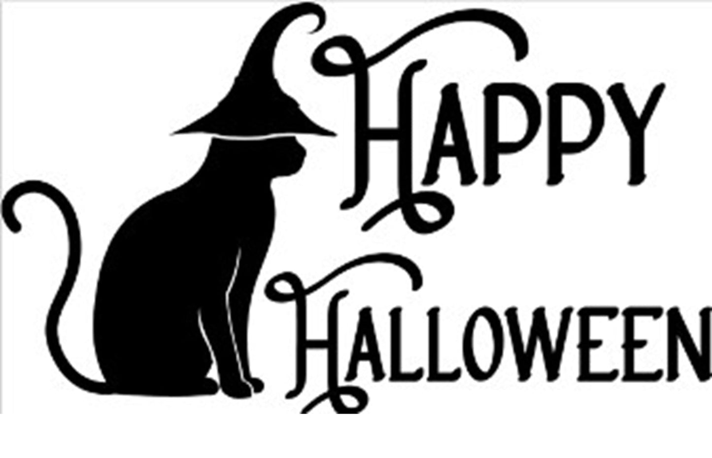 Coir Doormat, 60cm x 40cm - 'Happy Halloween'-4