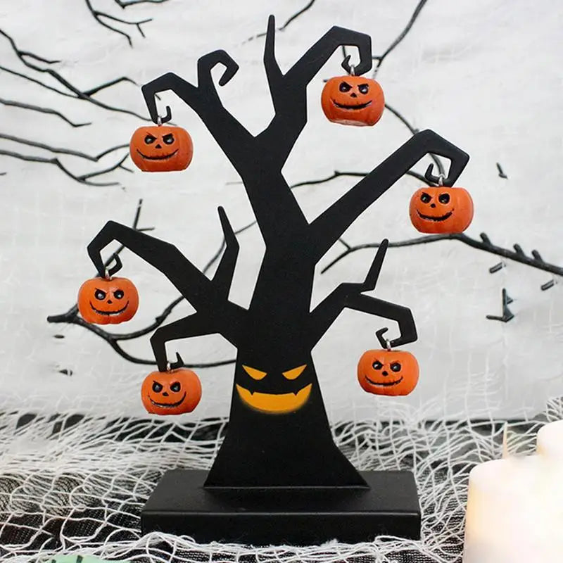 Halloween Iron Tabletop Tree-3