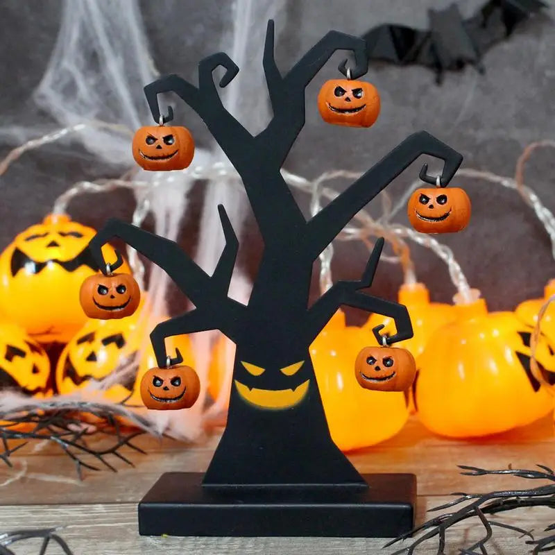 Halloween Iron Tabletop Tree-4