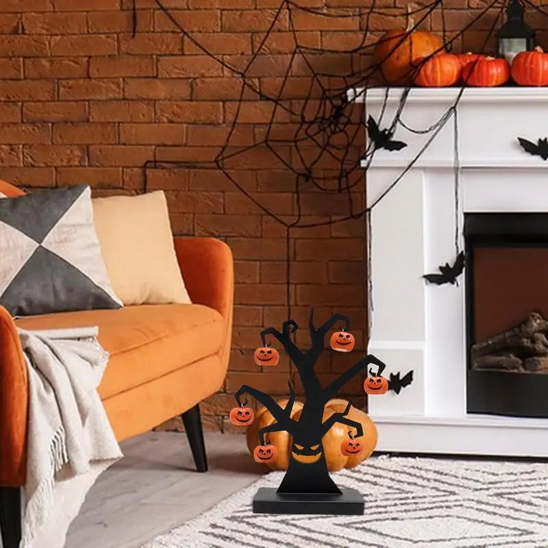 Halloween Iron Tabletop Tree-2