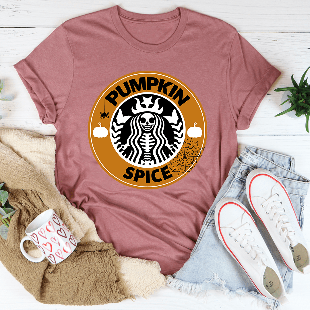Pumpkin Spice Halloween Tee-0