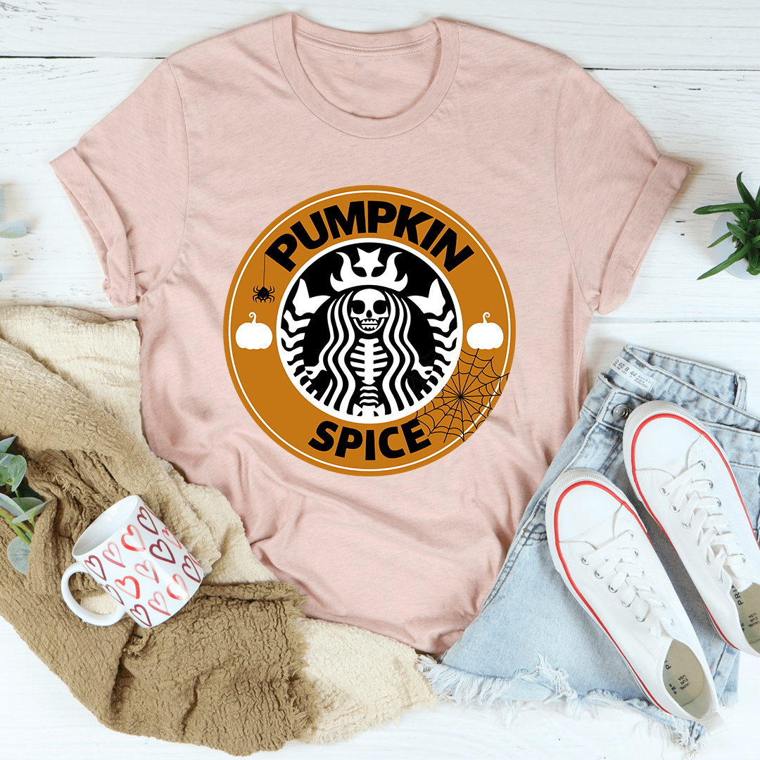 Pumpkin Spice Halloween Tee-3