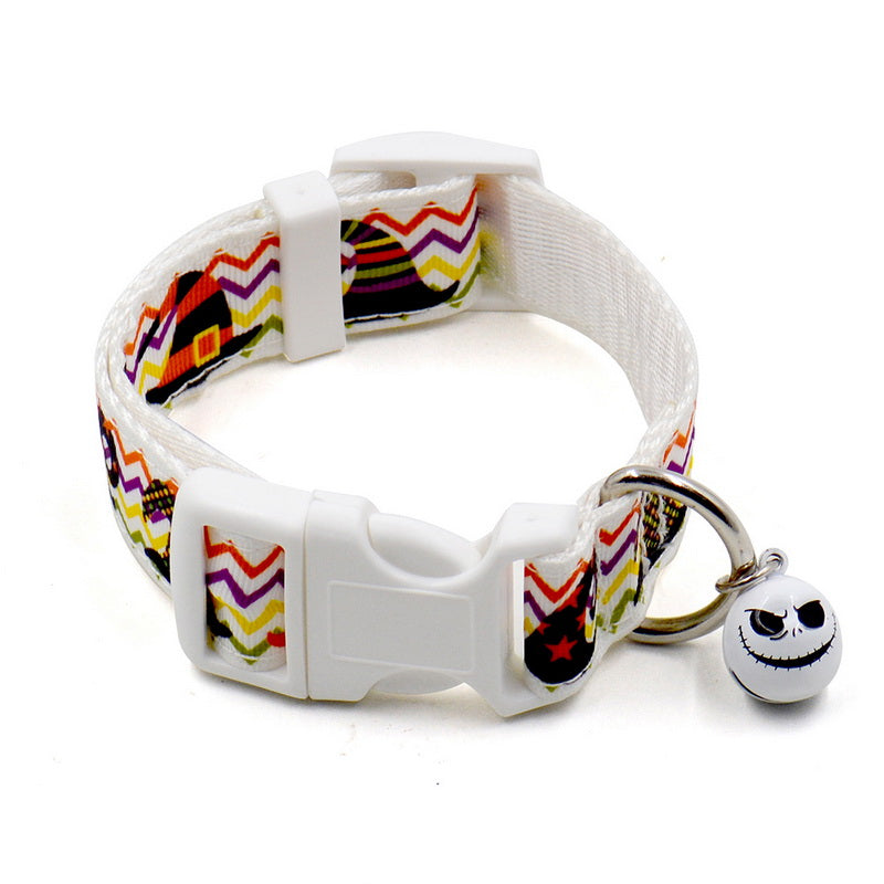 Halloween Spooky Ghost Dog Collar-5