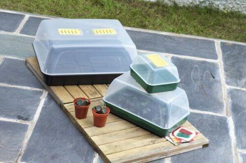 Whitefurze G2666 7 Piece Windowsill Propagator Set - Green