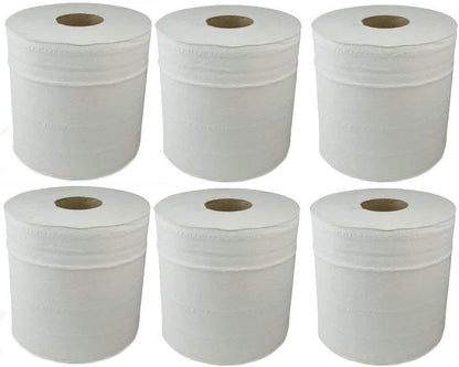Centrefeed White Roll 6