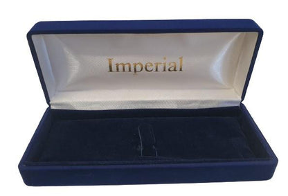 Imperial Key Chain Clock Sandwich Biscuit Silver IMP735- CLEARANCE NEEDS RE-BATTERY