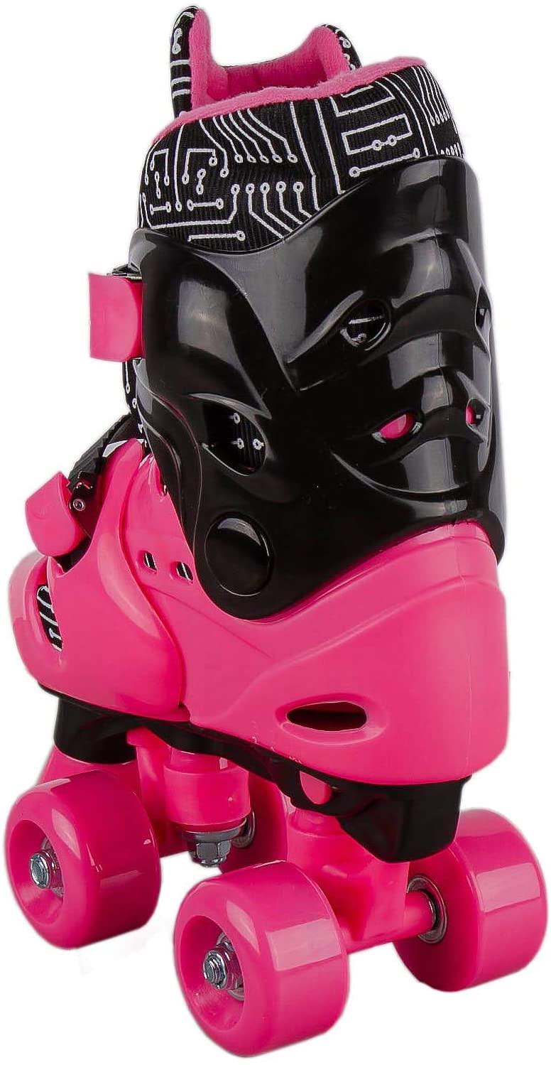 Elektra Quad Boot Medium Blk &Pink 13J-2